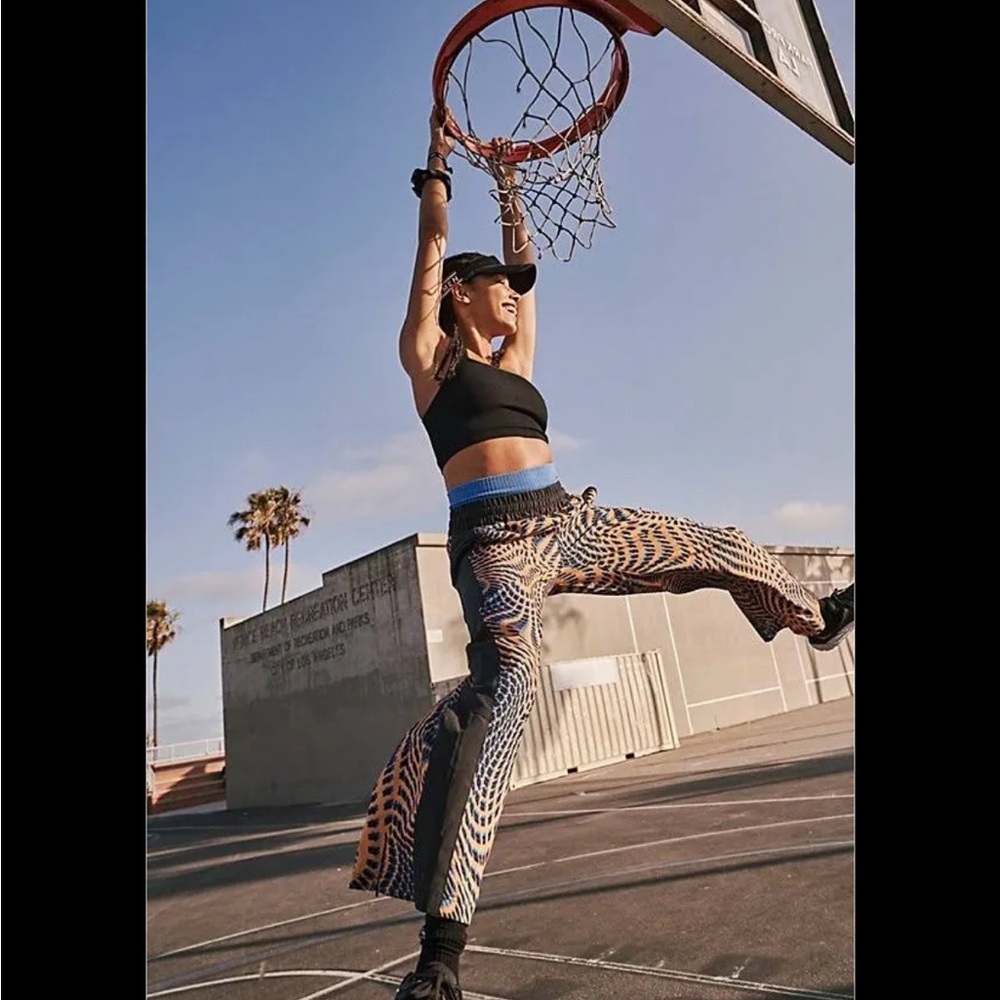 Free People FP Movement Heat Wave Wide-Leg Pants Size Small